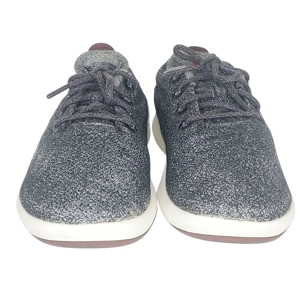 Allbirds Men Runner Mizzles 13M Heather Blk/Gray Water Repellent NZ Merino Shoe
